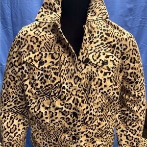 Chico’s Leopard Print Women's Jacket